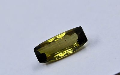 Natural Green Multi Tourmaline Fancy Cut 3.88 Ct Gemstone Ring Pendant