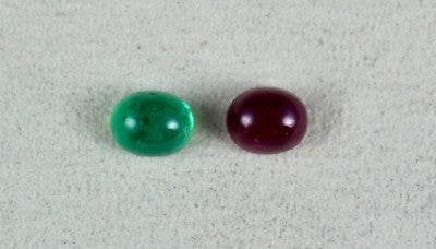 Natural Emerald 14.48 Ct Oval Rubies Gemstone Designing Translucent Loose