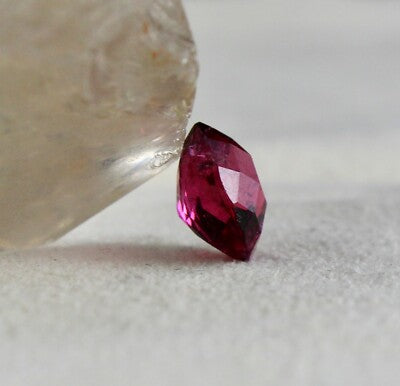 Natural Rubellite Pink Tourmaline 9x7mm Oval Cut Gemstone 2.57ct For Ring