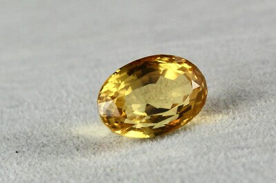 Yellow Citrine Oval Cut 20x13mm 20.78ct Loose Gemstone Ring Pendant