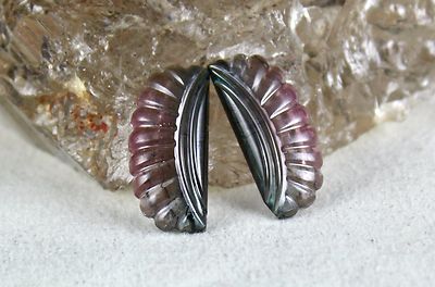 Certified Natural Multi Colour Tourmaline Carved 11 Pcs 71.75ct Gemstone Set