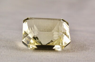 Yellow Citrine Octagon Cut 53.10 Ct Gemstone Pendant Ring Designing
