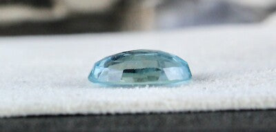 Certified Natural Blue Aquamarine 4.60 Ct Oval Gemstone For Ring Pendant Design