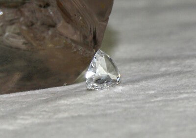 Certified Natural Rose Cut White Diamond Heart 0.87 Ct Loose Ring Pendant