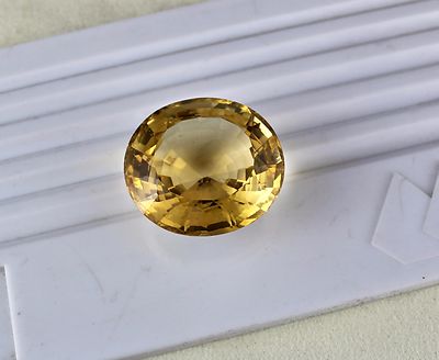 Certified Natural Citrine 190 Ct Oval 39x36mm Loose Gemstone Pendant