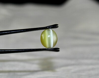 Certified Natural Chrysoberyl Cat's Eye 6.10 Ct Gemstone For Ring Pendant