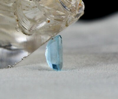 Natural Blue Aquamarine 4.57cts Octagon Gemstone For Ring Pendant Designing