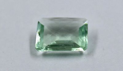 Natural Green Aquamarine 7.75 Carat Octagon Cut Gemstone For Ring Pendant