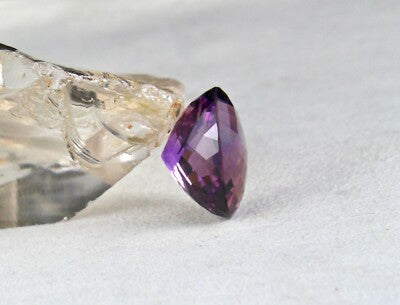 Certified Natural Amethyst 25x20mm Oval Fine Cut 43.48 Ct Gemstone Ring Pendant