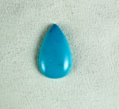 Natural Arizona Turquoise Pear Cabochon 18.93 Ct Gemstone For Ring Or Pendant