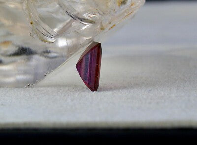 Natural Rubellite Red Tourmaline 11x9mm 4.43ct Octagon Cut Gemstone Ring