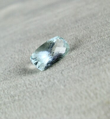 Natural Blue Aquamarine 5.07ct Cushion Loose Gemstone For Ring Pendant