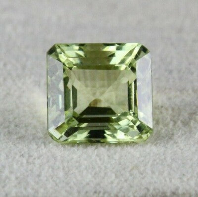 Certified 8.36 Ct Natural Yellow Aquamarine Heliodor Octagon Ring Pendant