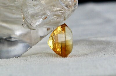 Natural Yellow Citrine Oval 9.31 Ct 14x12mm Loose Gemstone Ring Pendant