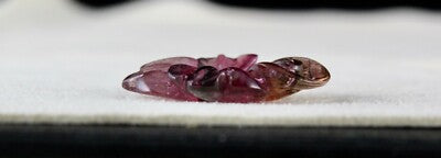Natural Multi Tourmaline Flower Carved Pendant Brooch 18.99 Ct Gemstone Design