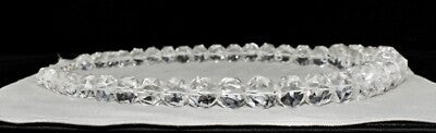 Big Natural Rock Crystal Quartz 1604 Cts Faceted Gemstone Necklace