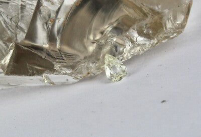 Certified Natural Old Mine Cut Diamond Pear Stones 1.54 Ct For Earring Ring