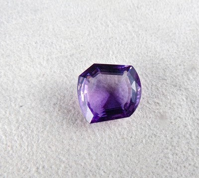 Natural Amethyst 24.85 Ct Purple Fancy Cut Gemstone For Pendant Ring For Women