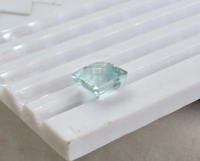 Natural Aquamarine 9.98 Ct Square Cut Gemstone Loose For Jewelry