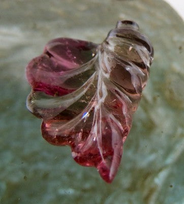 Natural Multi Colour Tourmaline 11.62 Ct Carved Loose Gemstone For Ring Pendant