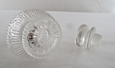 Hand Carved Natural Rock Crystal Quartz 1220ct Perfume Bottle Decor