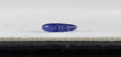 Natural Burma Blue Sapphire Carved Leaf Ring Pendant 1.87ct Unheat Gemstone