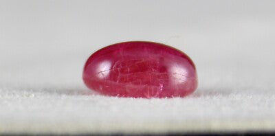 Certified Natural Burmese Ruby 7.36 Cts Oval Cabochon Gemstone Ring Pendant