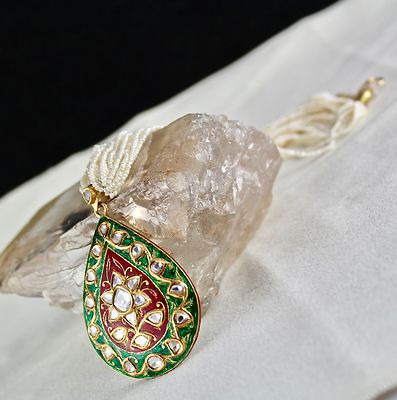 Natural Diamond 250 Ct Teardrop Pendant Necklace 22k Yellow Gold For Women