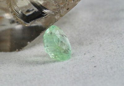 Certified Natural Colombian Emerald 13x11mm 8.12 Ct Oval Cut Gemstone Ring