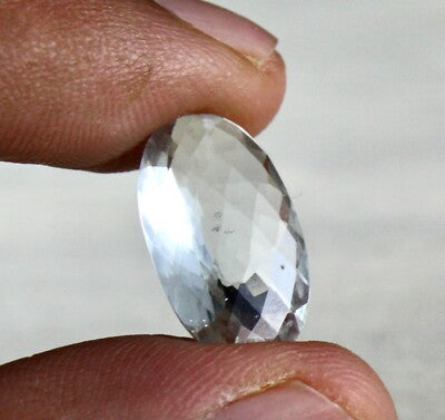 Finest Natural Blue Aquamarine 6.36ct Oval Gemstone For Ring Pendant