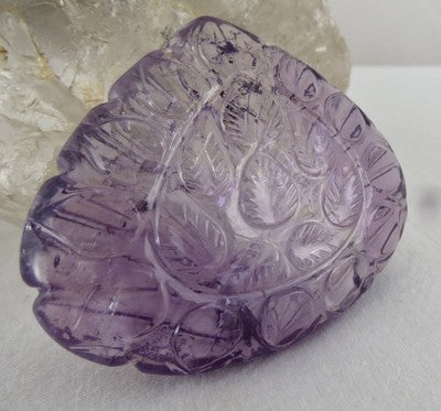 Certified Natural Brazilian Amethyst 253ct Heart 46mm Gemstone Pendant