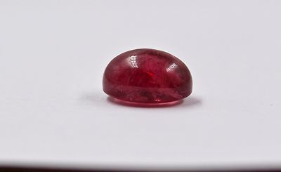 Natural Pink Tourmaline 7.51 Ct Oval Cabochon Loose Gemstone For Ring Pendant