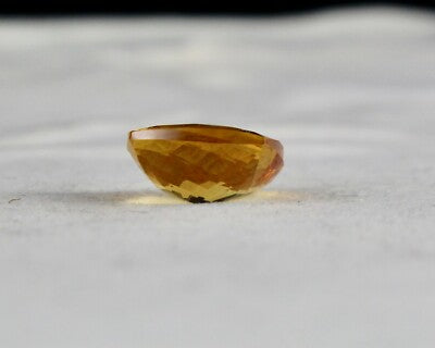 Natural Citrine Golden Topaz Cushion Cut 15x14mm 10.66 Ct Gemstone Pendant Women