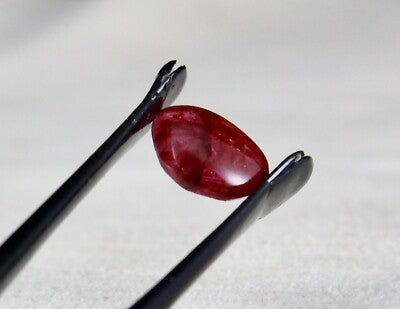 Old Mines Ruby Cabochon 3.35ct Gemstone Fancy Ring Pendant Design