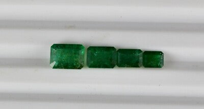 Certified Natural Emerald 6.67 Ct Octagon Cut Gemstone Pendant Ring Design