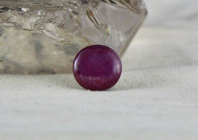 Certified Natural 6 Line Star Ruby Oval Cabochon 10.65ct Gemstone Ring Pendant