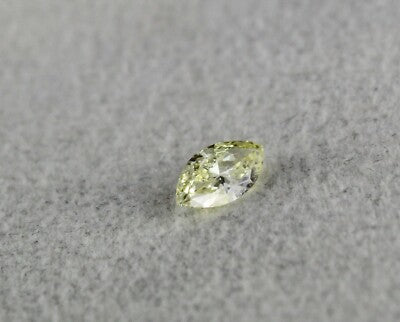 Certified Fancy Natural Diamond Marquise Cut 0.45 Ct Stone For Ring Pendant
