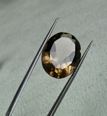 Natural Smoky Quartz Oval 11 Pc 86.75 Ct Gemstone For Set Designing