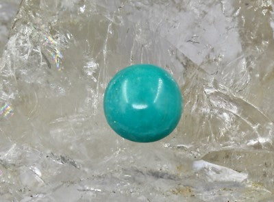 Natural Blue Turquoise Oval 18mm 17.67cts Gemstone Ring Pendant