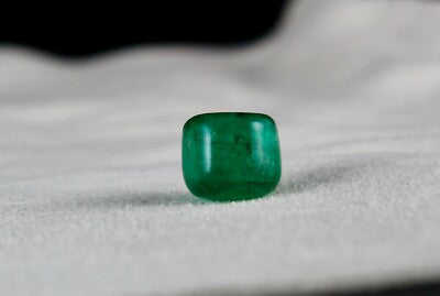 Certified Gtl 10mm Natural Emerald Bead Carat Weight 11.39ct Round Pendant