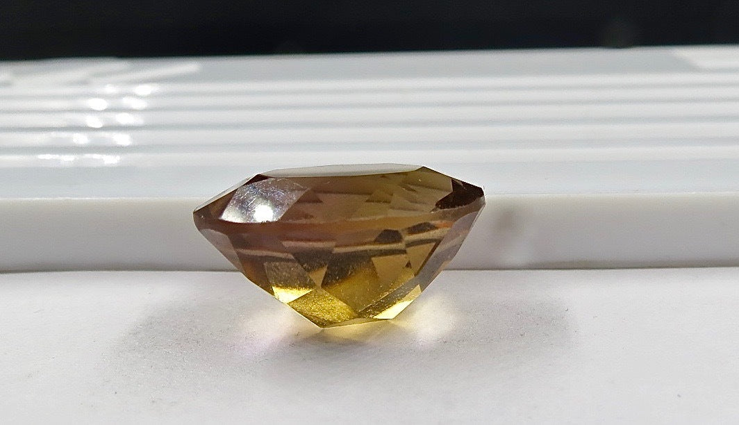 Natural Ametrine Oval Cut 21x17mm 24.23ct Gemstone For Ring & Pendant