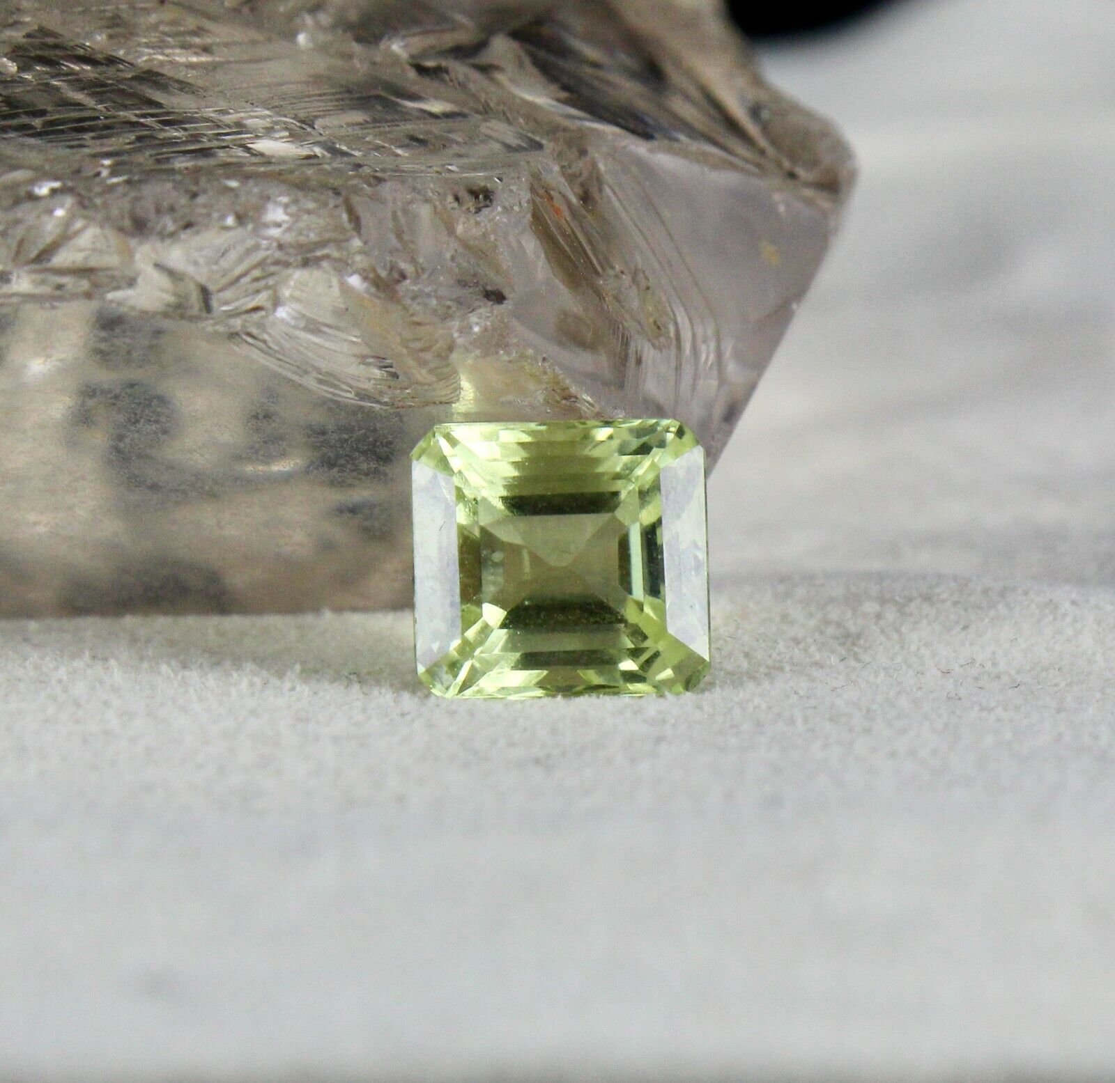 NATURAL YELLOW AQUAMARINE HELIODOR CUT OCTAGON 8.36 CTS GEMSTONE RING PENDANT