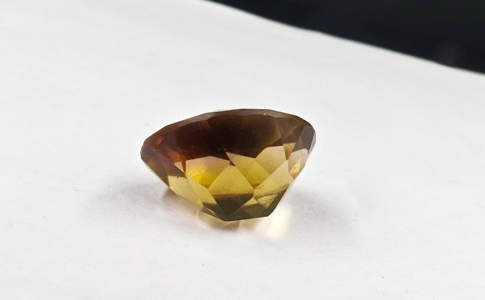 Natural Ametrine Oval Cut 21x17mm 24.23ct Gemstone For Ring & Pendant