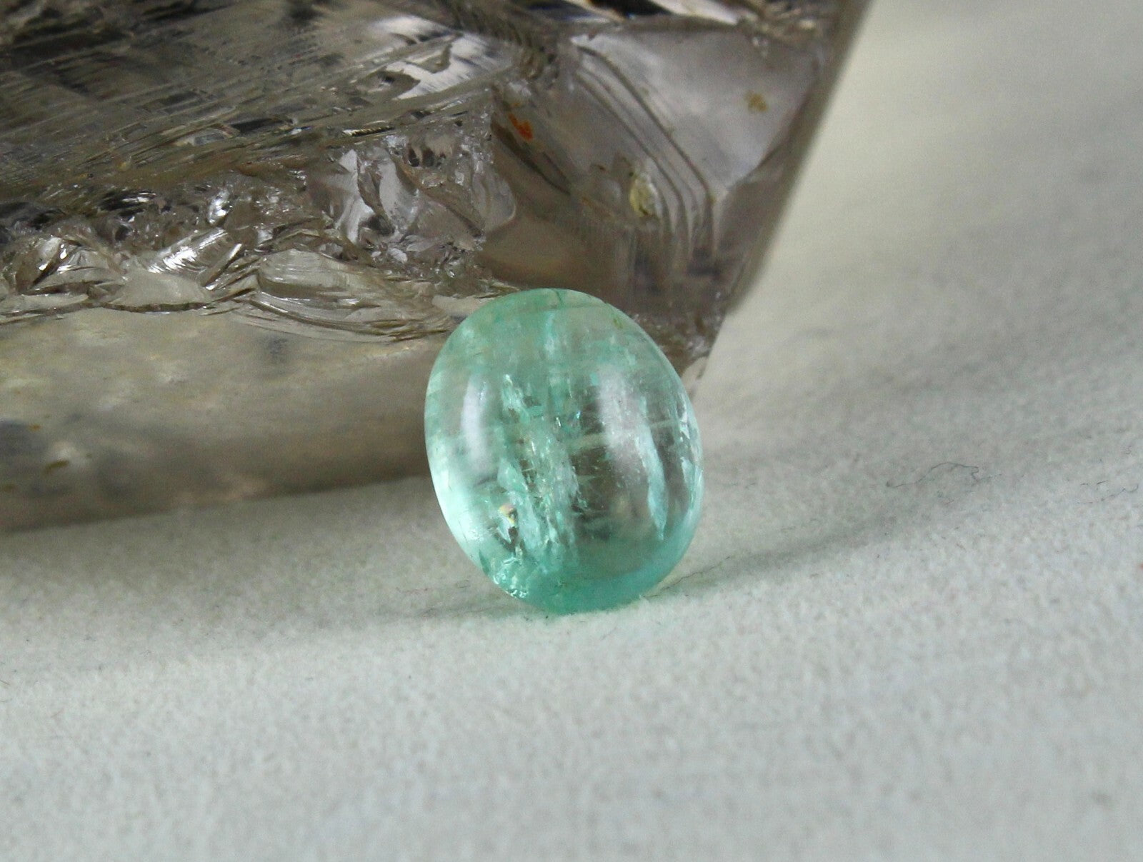 Certified Natural Colombian Emerald Oval Cabochon 3 Pcs 17.44 Ct Ring Pendant