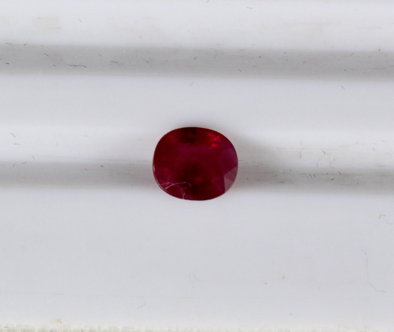 Certified Natural Heated Burma Ruby 1.30ct Oval Cut Loose Stone Ring Pendant