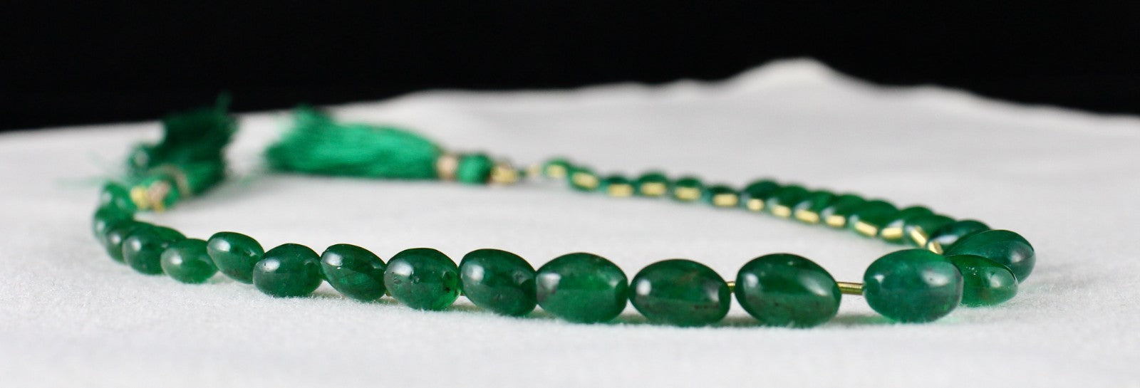 Certified Natural Emerald Teardrop Heart 34p 53.43 Ct Hanging Gemstone Designing