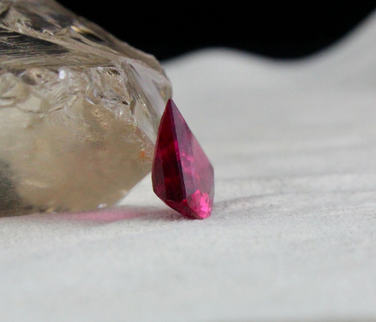 GTL CERTIFIED NATURAL RUBELLITE PINK TOURMALINE 10.59 CTS GEMSTONE RING PENDANT