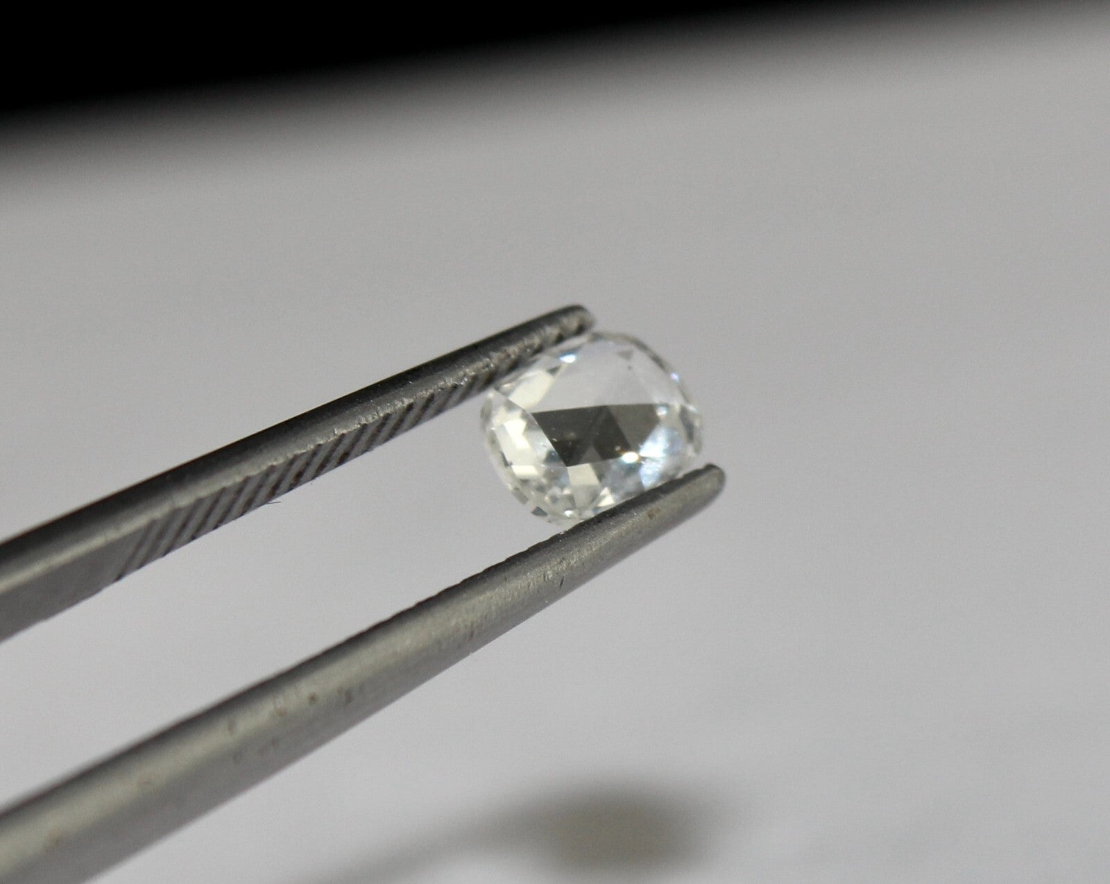 Certified Natural White Rose Cut Diamond 1.68ct Sterling Silver Earrings Set