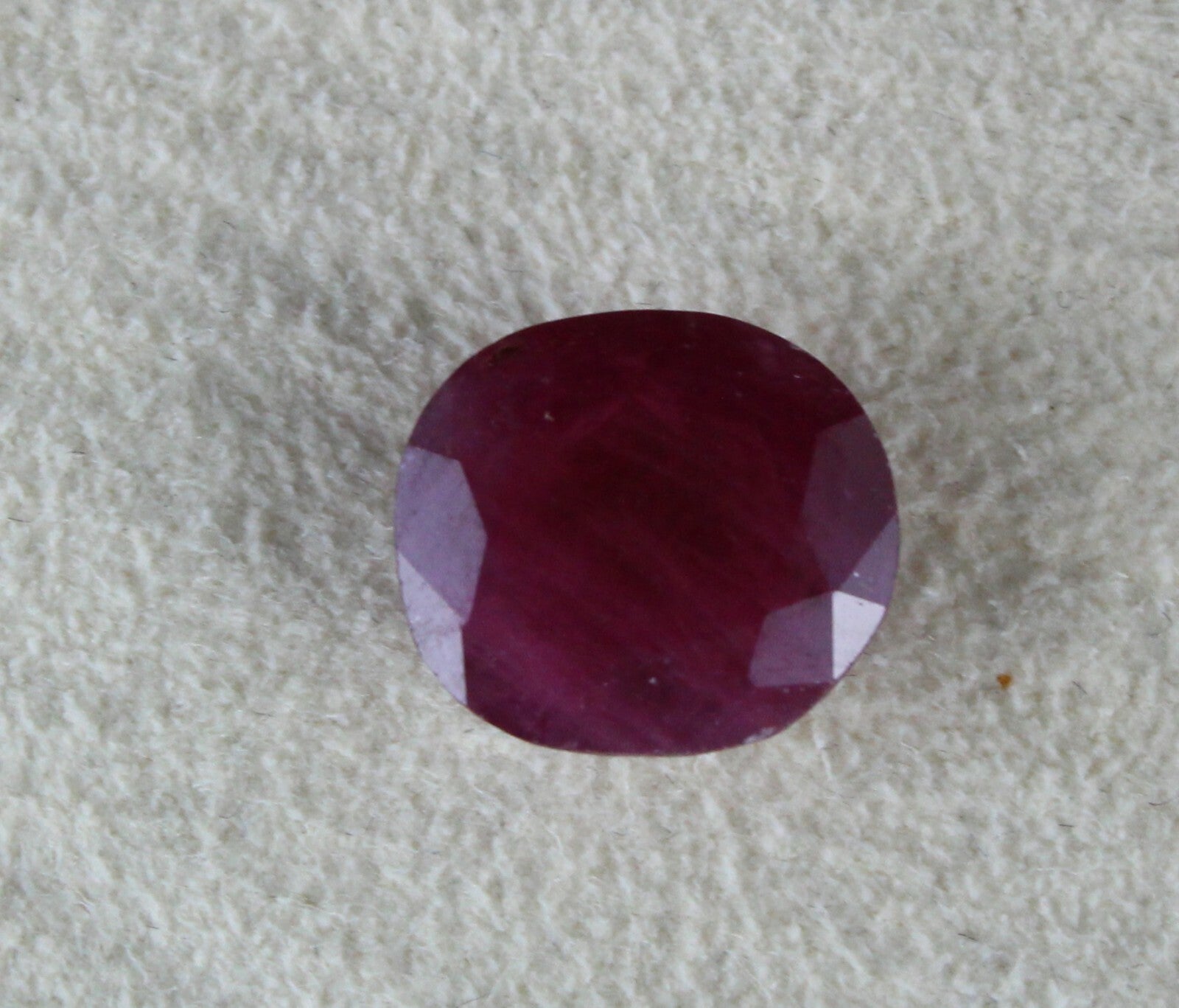 Red Natural Untreated Ruby Oval Cut 6.50ct Gemstone Ring Pendant