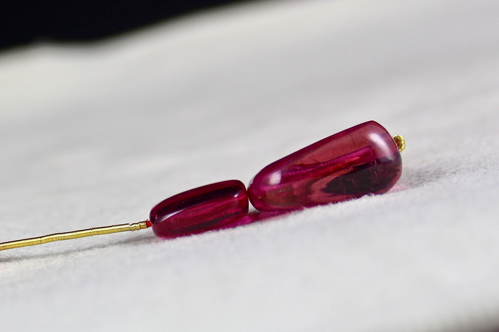 Certified Natural Pink Tourmaline 41.50 Ct Drilled Cabochon Beads Pendant